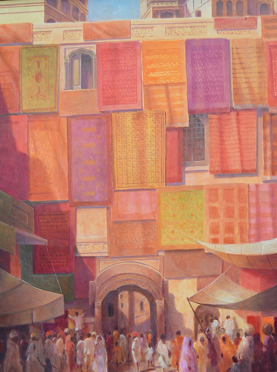 Kilimli şehir duvarı, Jaisalmer by Lincoln Seligman