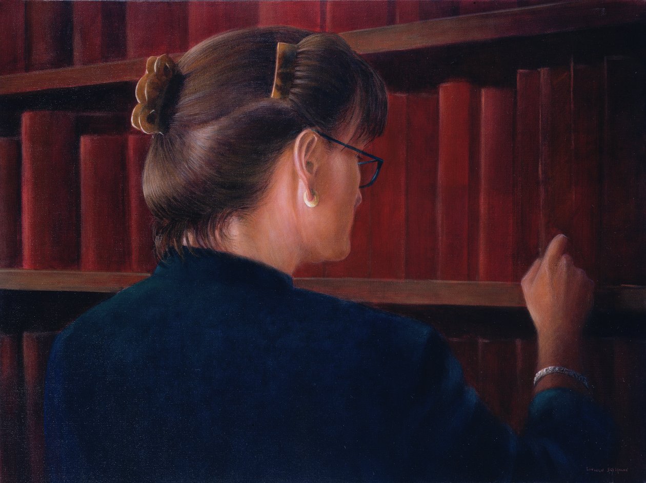 Baş Hanım, 2005 (akrilik) by Lincoln Seligman