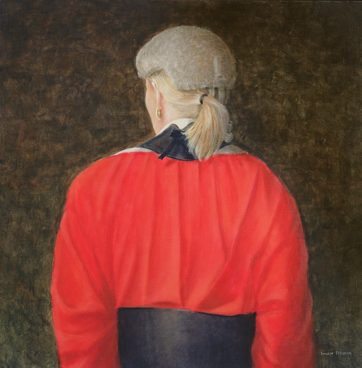 Yüksek Mahkeme Yargıcı, 2005 (akrilik) by Lincoln Seligman