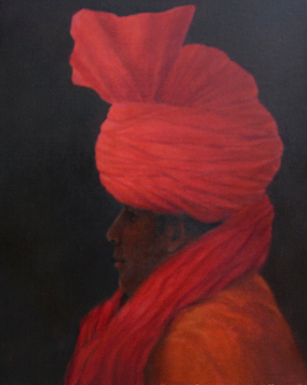 gülümseme ile portre by Lincoln Seligman