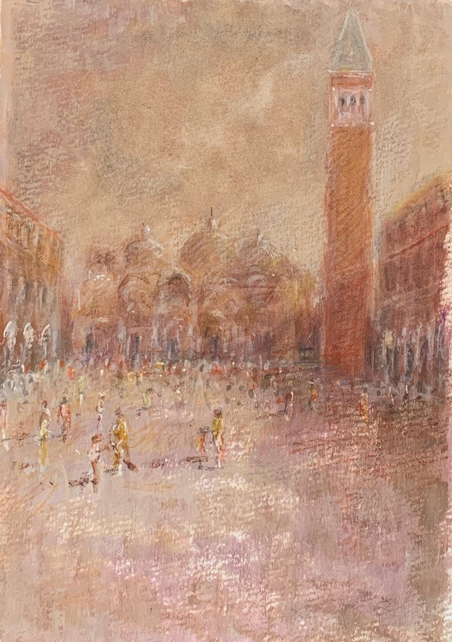 St Marks Venedik 2 by Lincoln Seligman