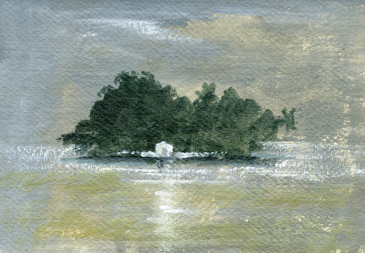 Tapraban (kağıt üzerinde akrilik) by Lincoln Seligman