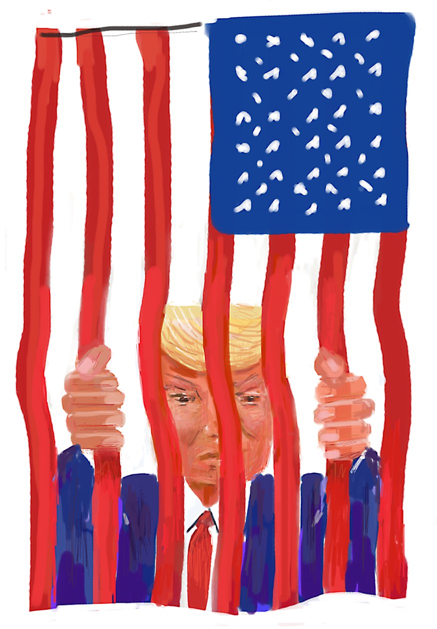Trump, 2022 (dijital baskı) by Lincoln Seligman