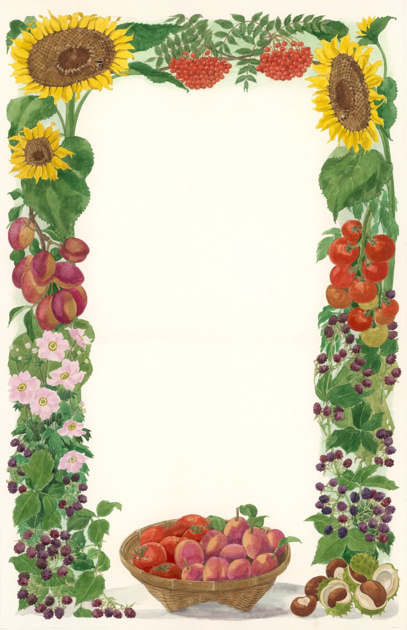 Eylül 1993 (kağıt üzerinde wc) by Linda Benton