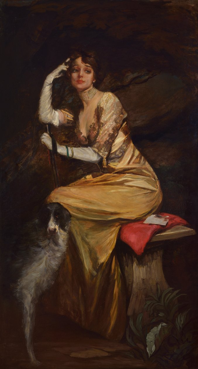 Bayan sarı. by Lino Selvatico