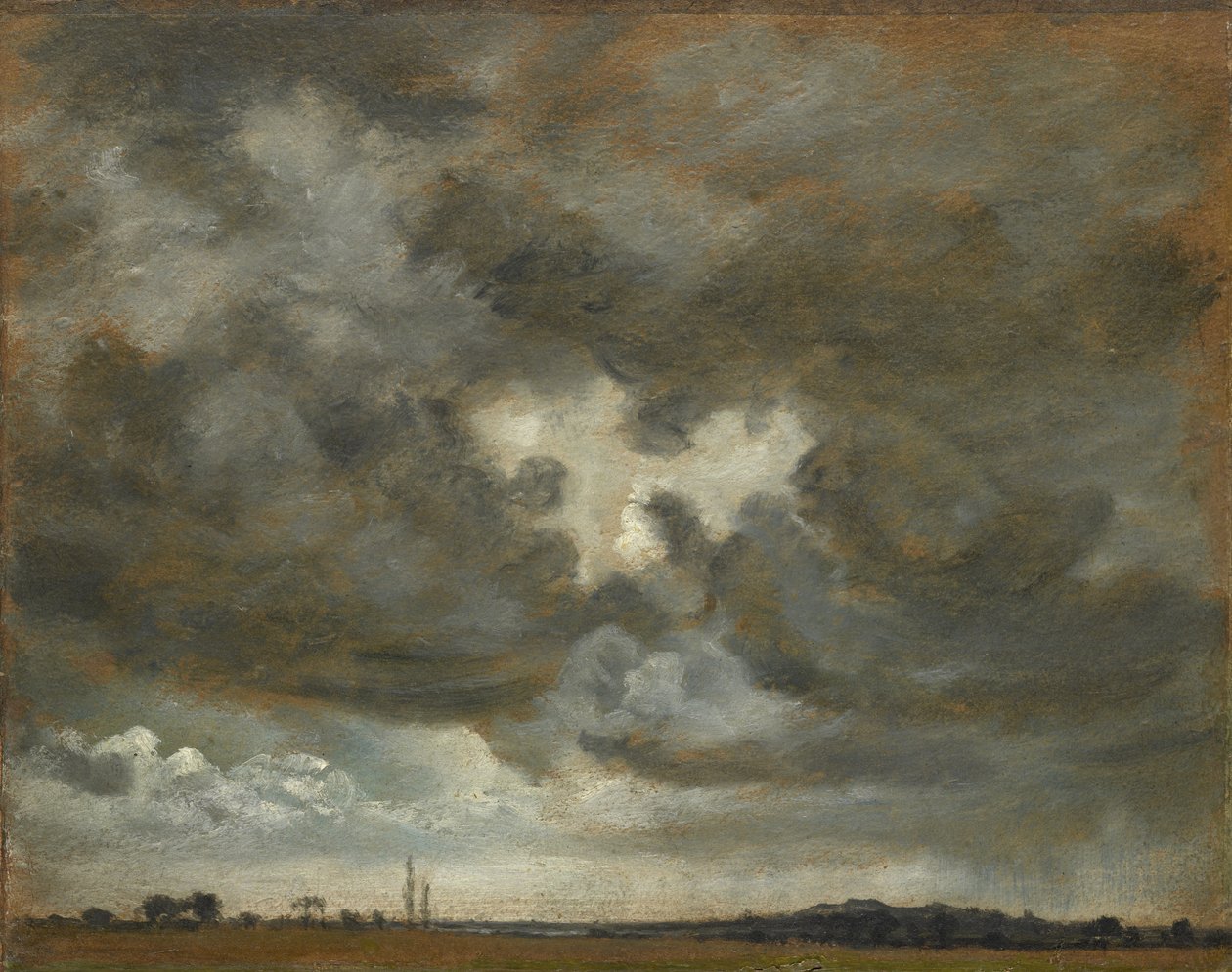 Bulut Çalışması, c.1850 by Lionel Constable