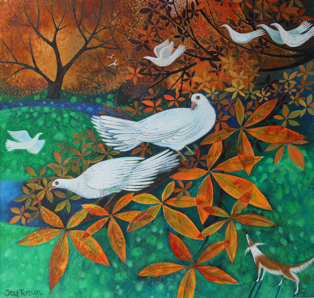 Beyaz Güvercinler, 2016 by Lisa Graa Jensen