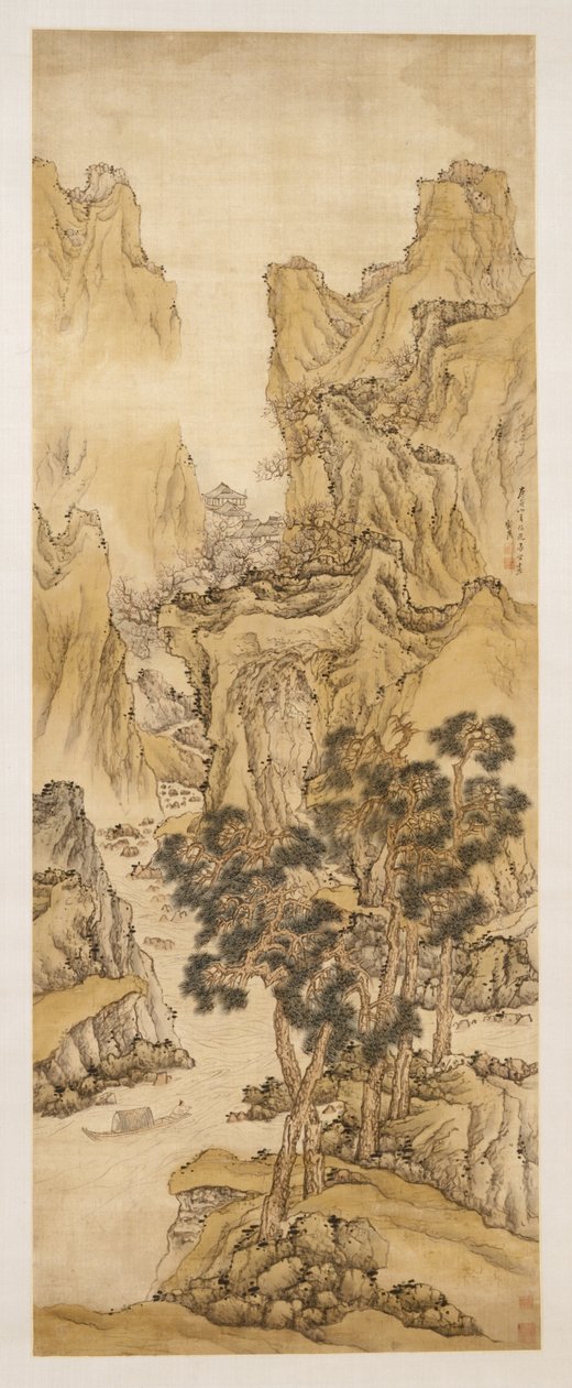 Şeftali Çiçeği Baharı by Liu Du
