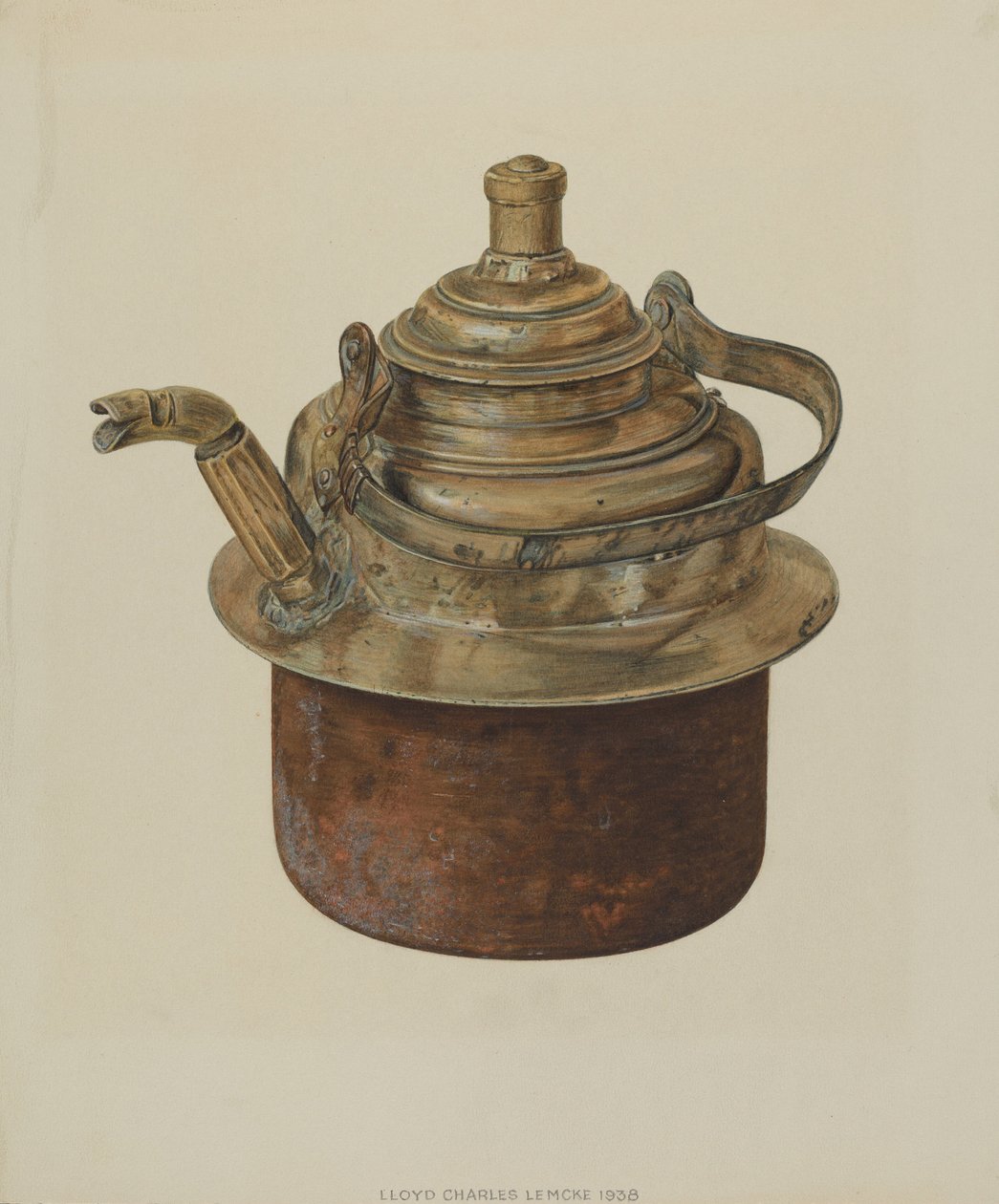 Su ısıtıcısı, 1938. by Lloyd Charles Lemcke