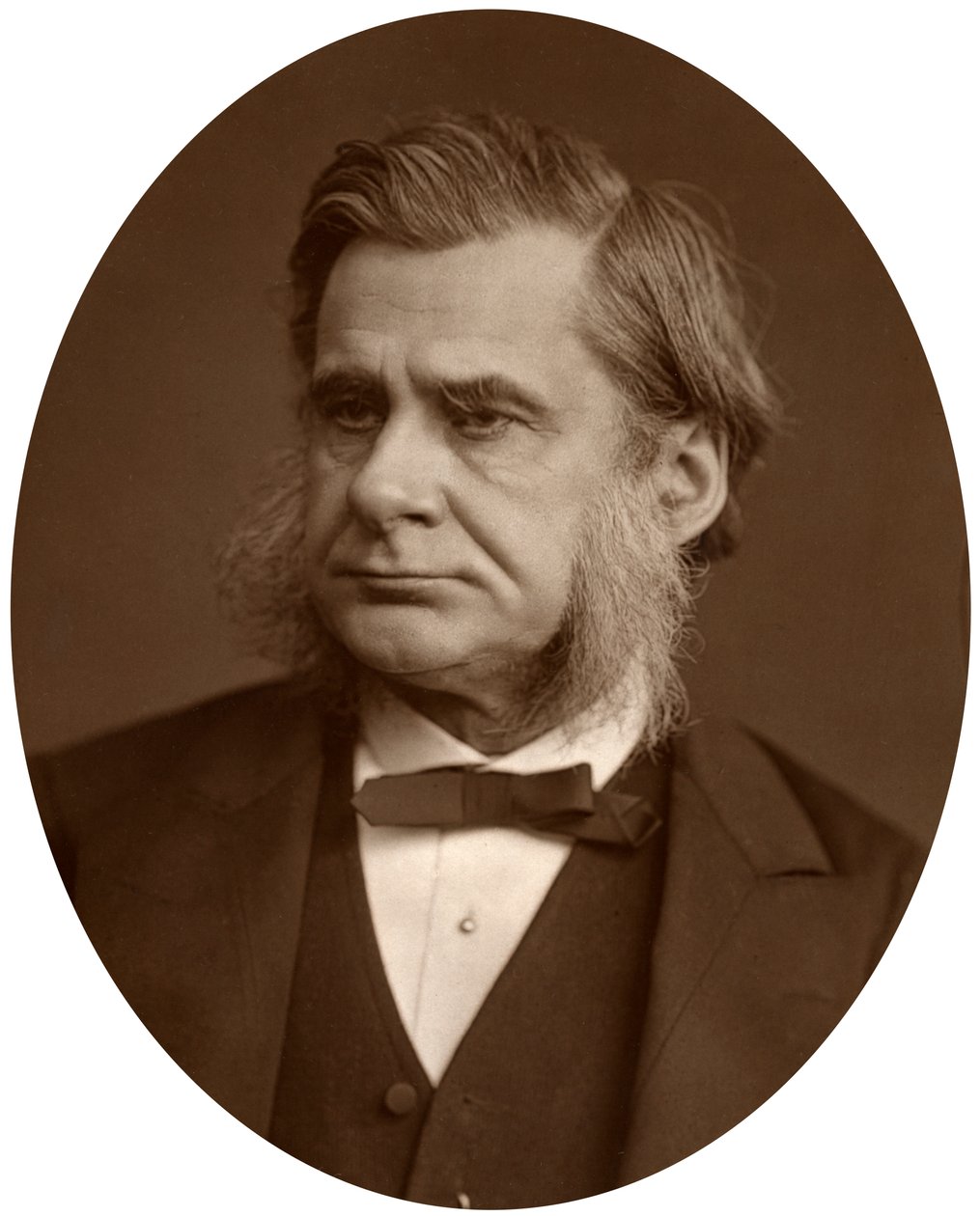 Profesör Thomas Henry Huxley, 1880. by Lock and Whitfield