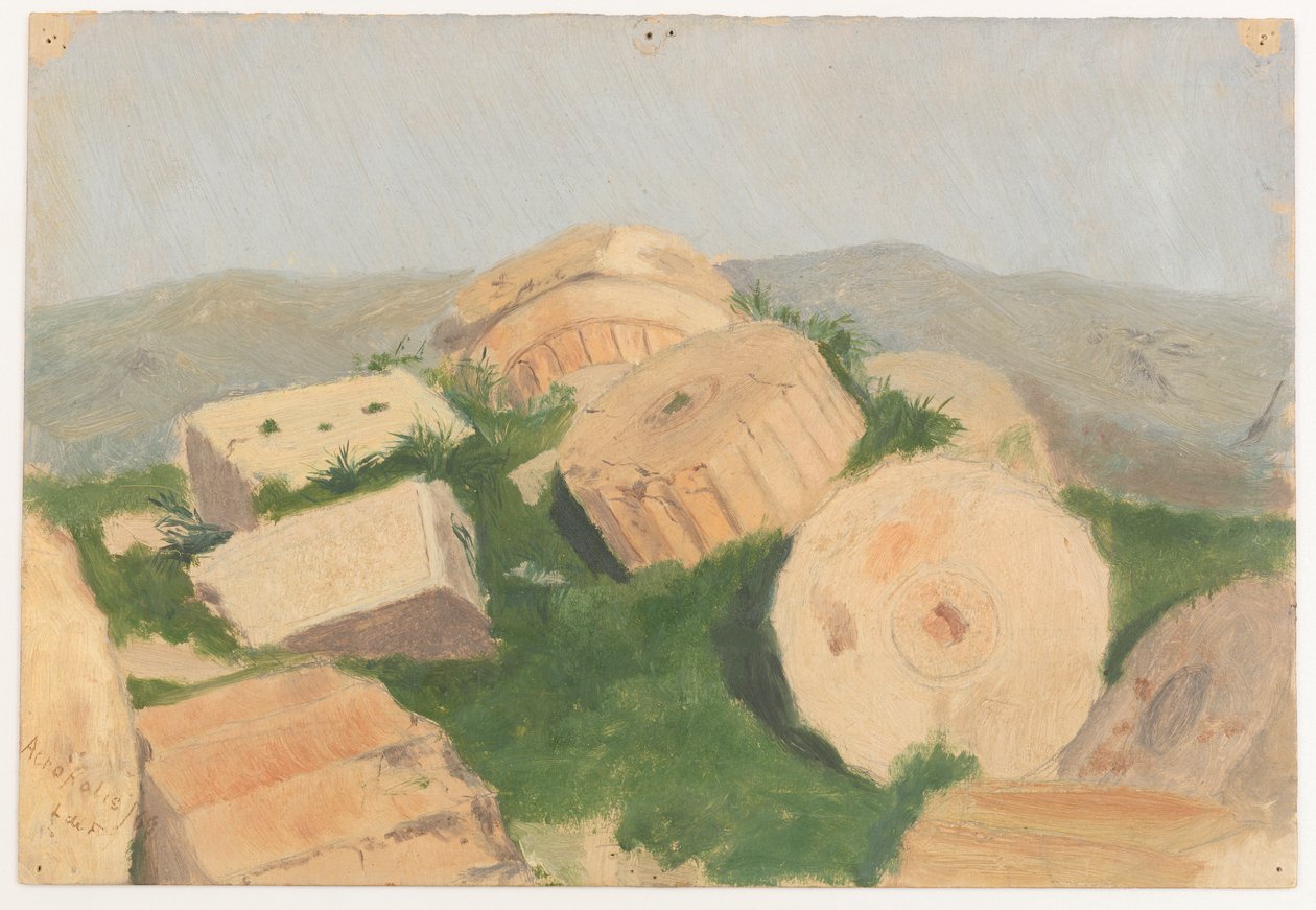 Kırık Sütun, Parthenon by Lockwood de Forest