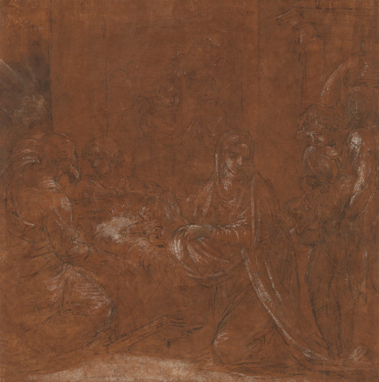 Çobanların Tapınması, 1611-12 by Lodovico Carracci
