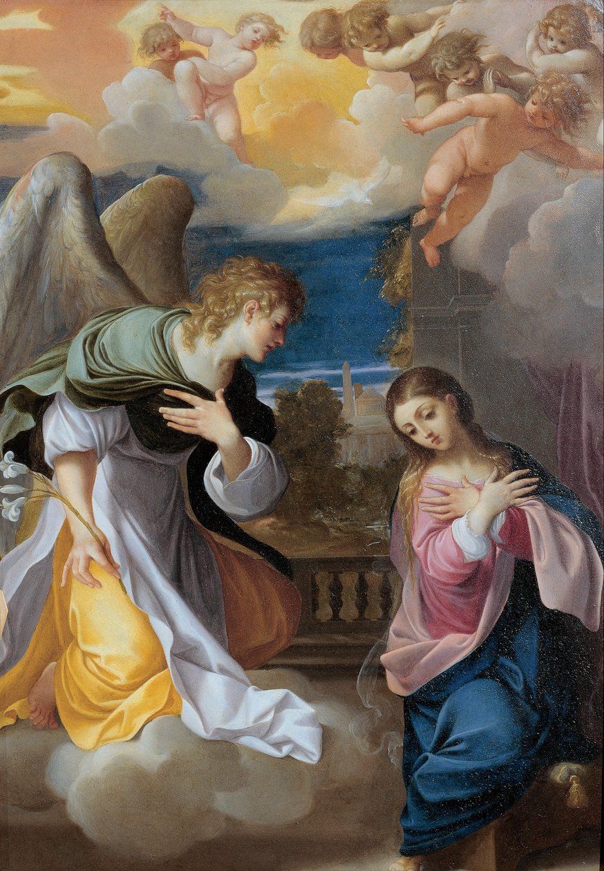Müjde, 1603-1604 by Lodovico Carracci