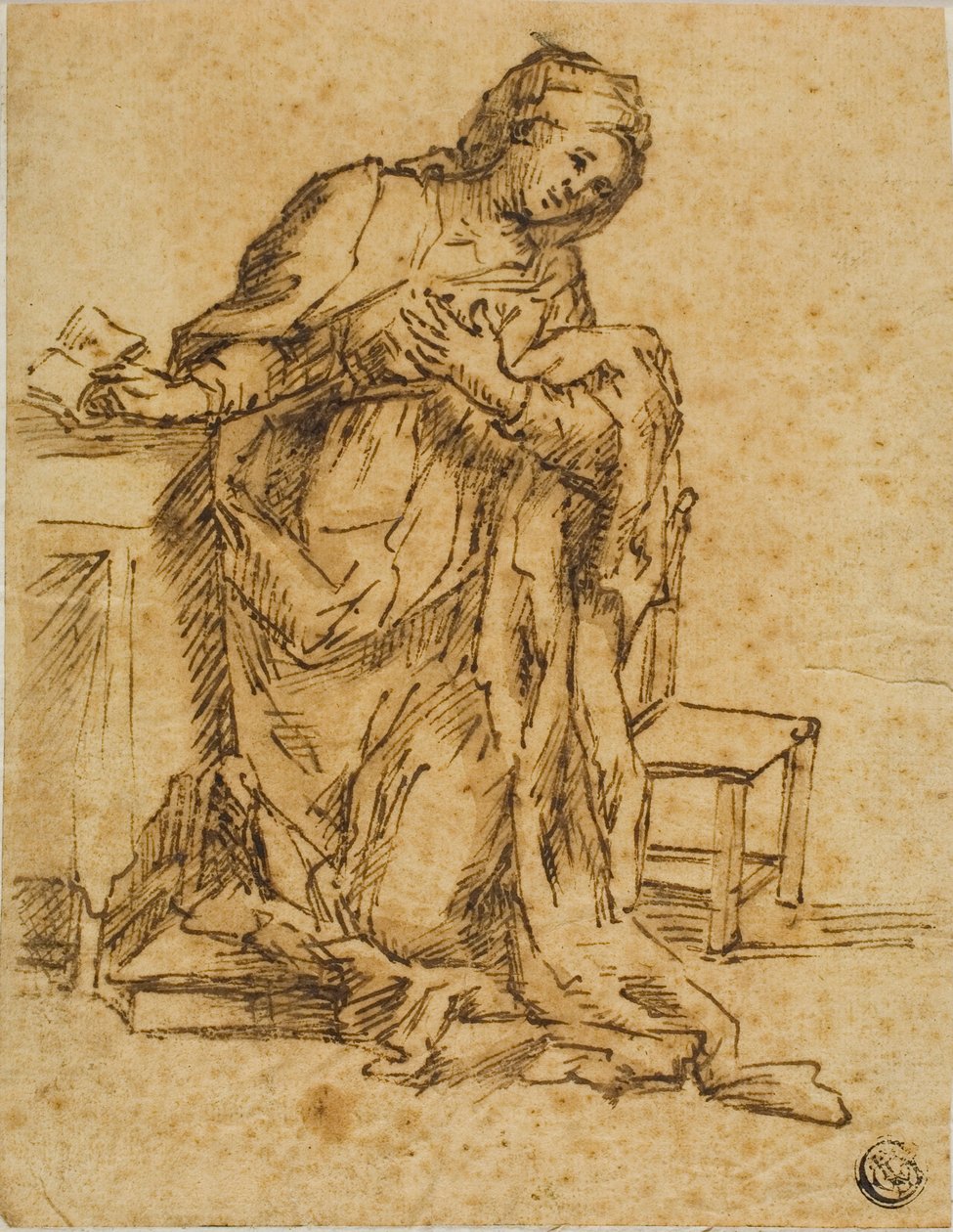 Bakire Açıklandı by Lodovico Carracci