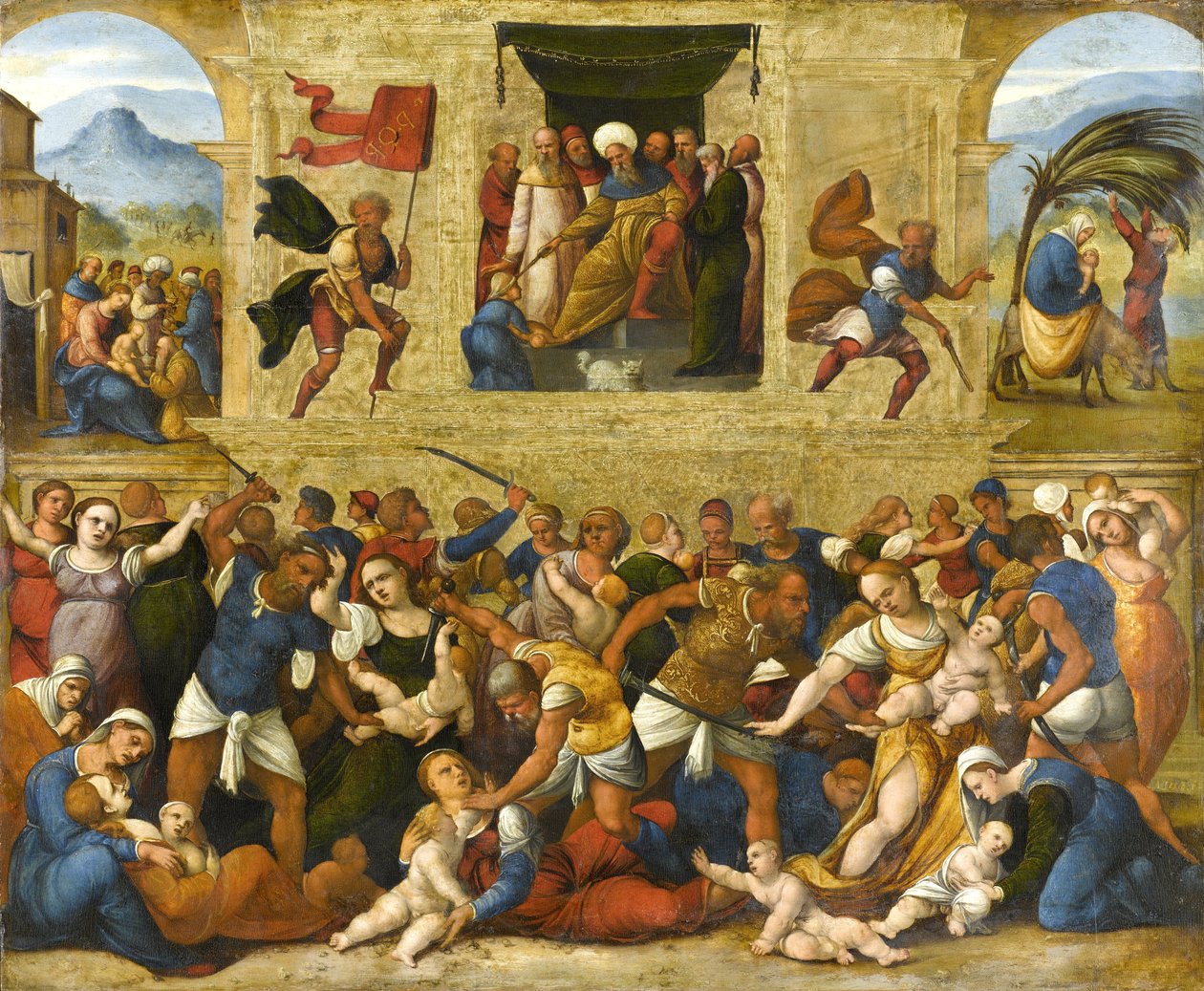 Masumların Katliamı by Lodovico Mazzolino