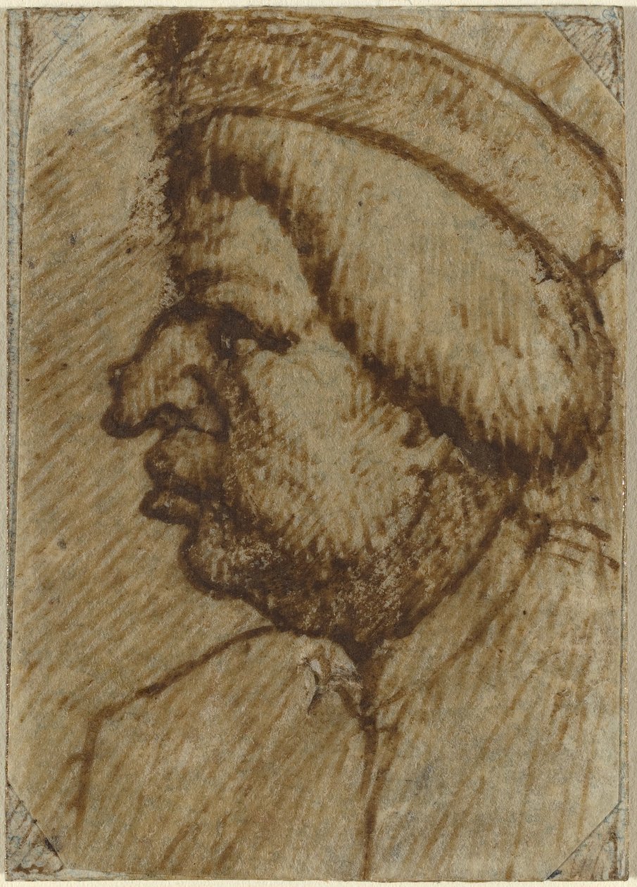 Bir Adamın Profili by Lombard 16th Century