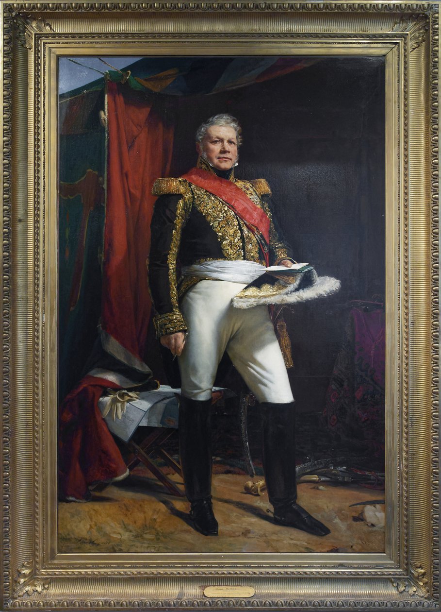 Marchal Nicolas Joseph Evi by Léon Cogniet