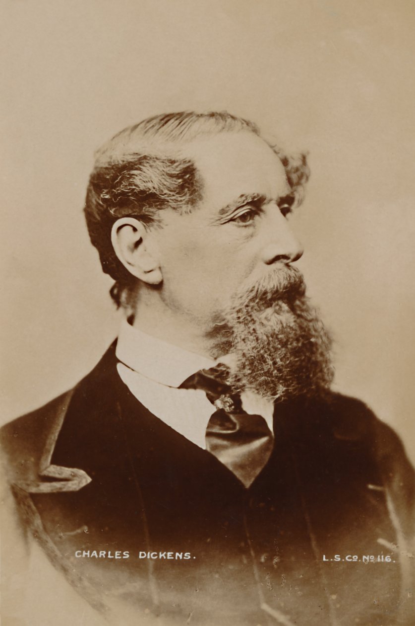 Charles Dickens, 1867. by London Stereoscopic and Photographic Co