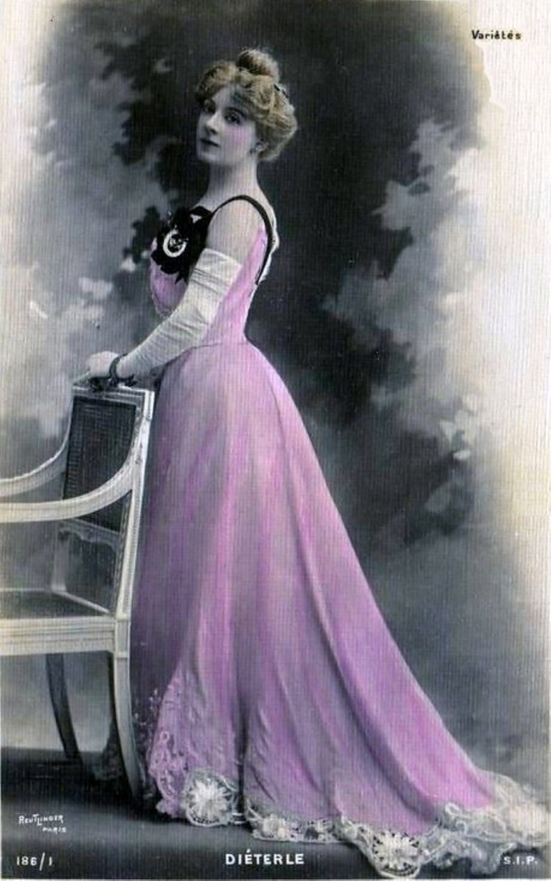 Amelie Dieterle by Léopold Émile Reutlinger
