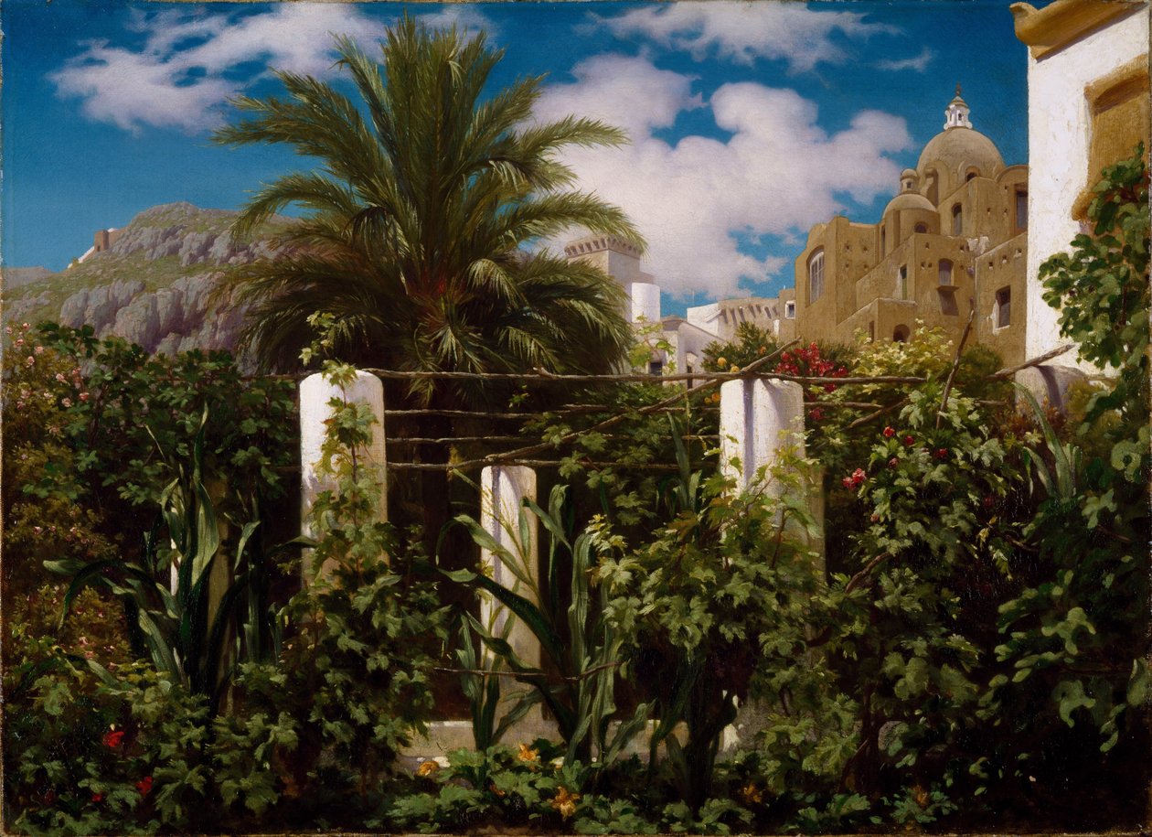Hanın Bahçesi, Capri by Frederic Leighton
