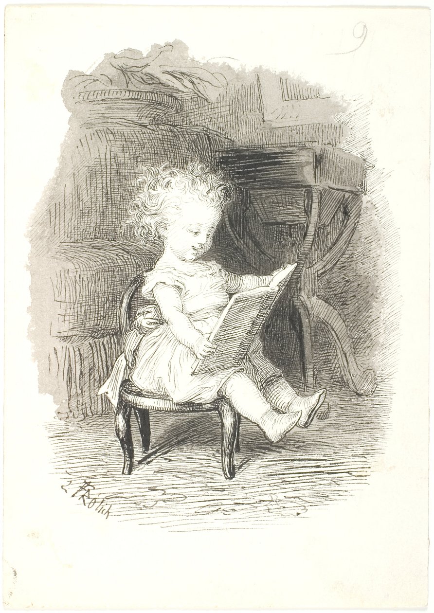 Babet alfabeyi unuttu by Lorenz Frølich