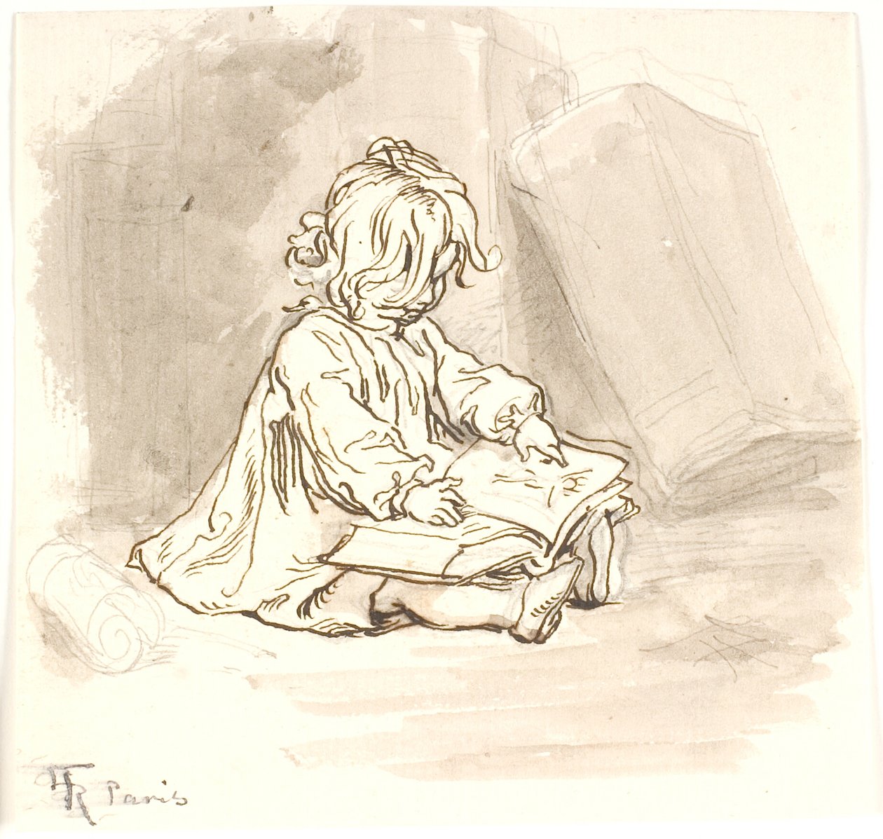 Lili okur by Lorenz Frølich