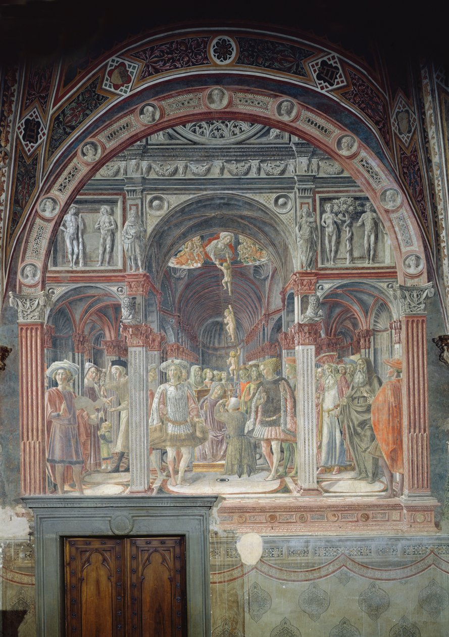 Cennete Giden Merdiven, 1441 by Lorenzo di Pietro Vecchietta