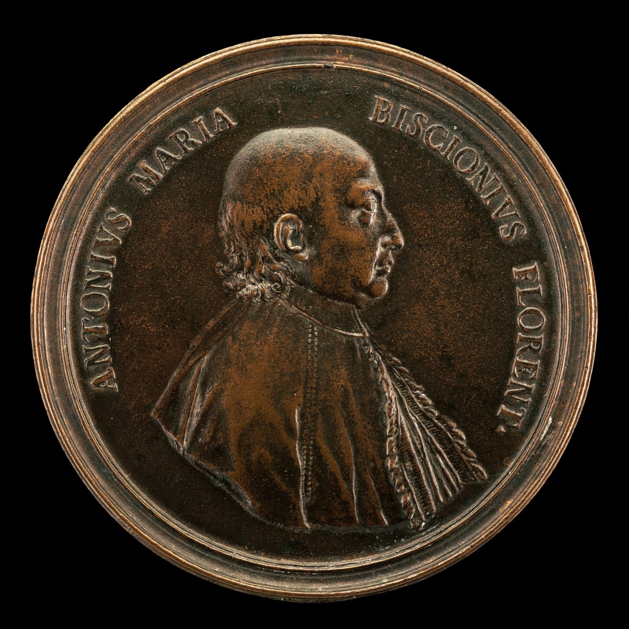 Antonio Maria Biscioni [ön yüz], 1725. by Lorenzo Maria Weber