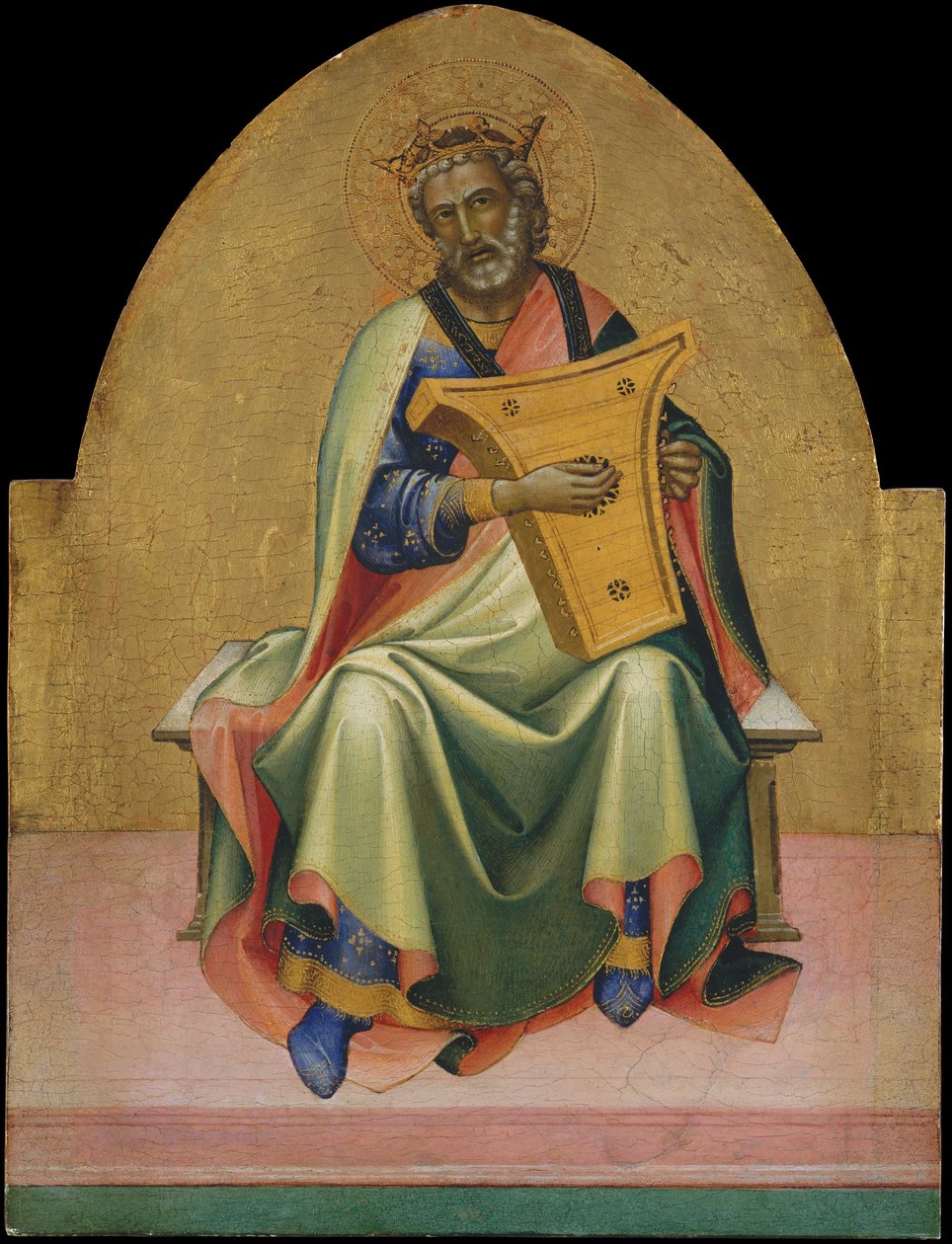 David, ca. 1408-10. by Lorenzo Monaco