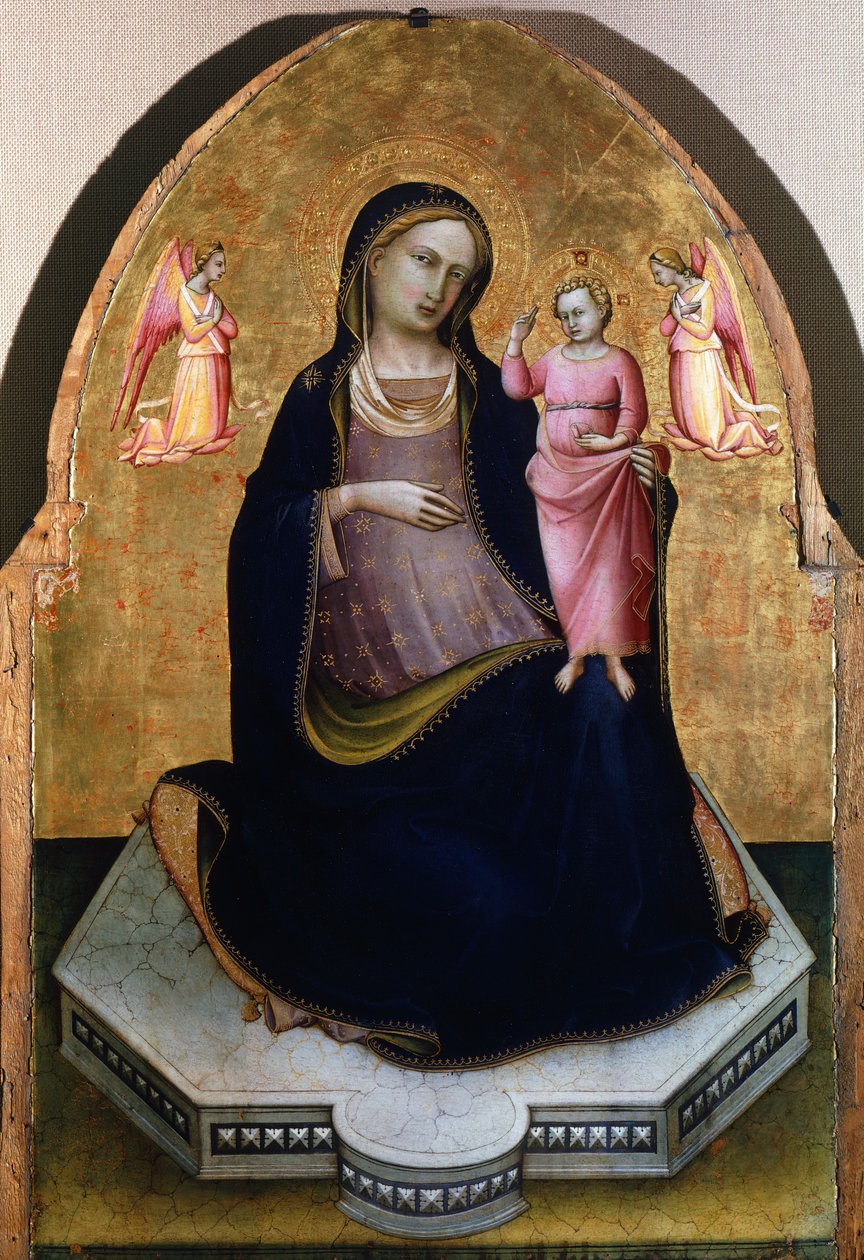 Alçakgönüllülük Madonna (resim) by Lorenzo Monaco
