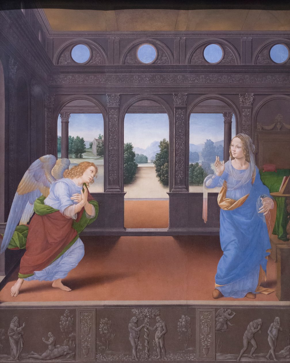 Müjde by Lorenzo di Credi