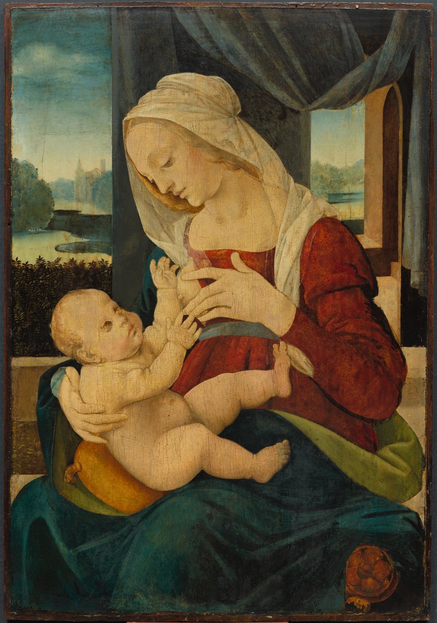Bakire ve Çocuk, 1400