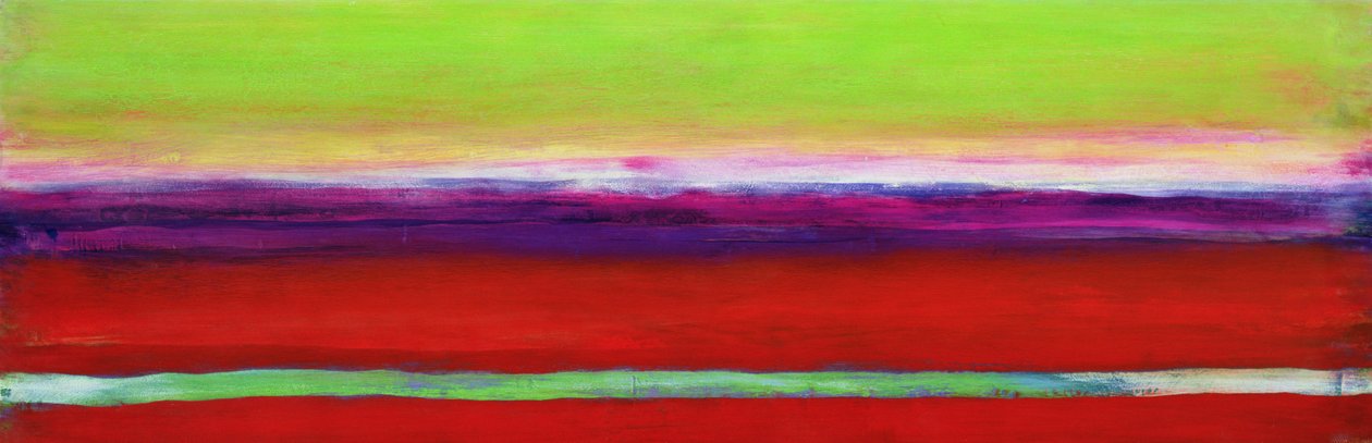 Zanja, 2000 (ahşap panel üzerine gesso üzerine yağ ve gomalak) by Lou Gibbs
