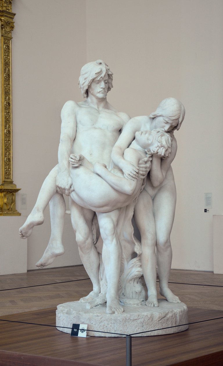 İlk Cenaze by Louis Ernest Barrias