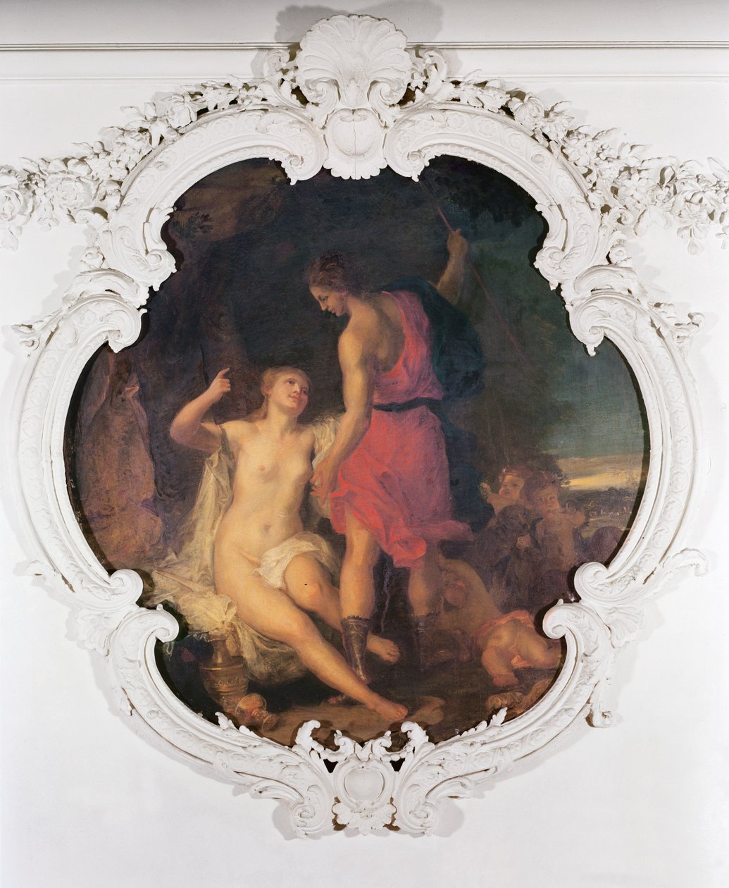 Konsey Odasından Venüs ve Adonis by Louis Galloche