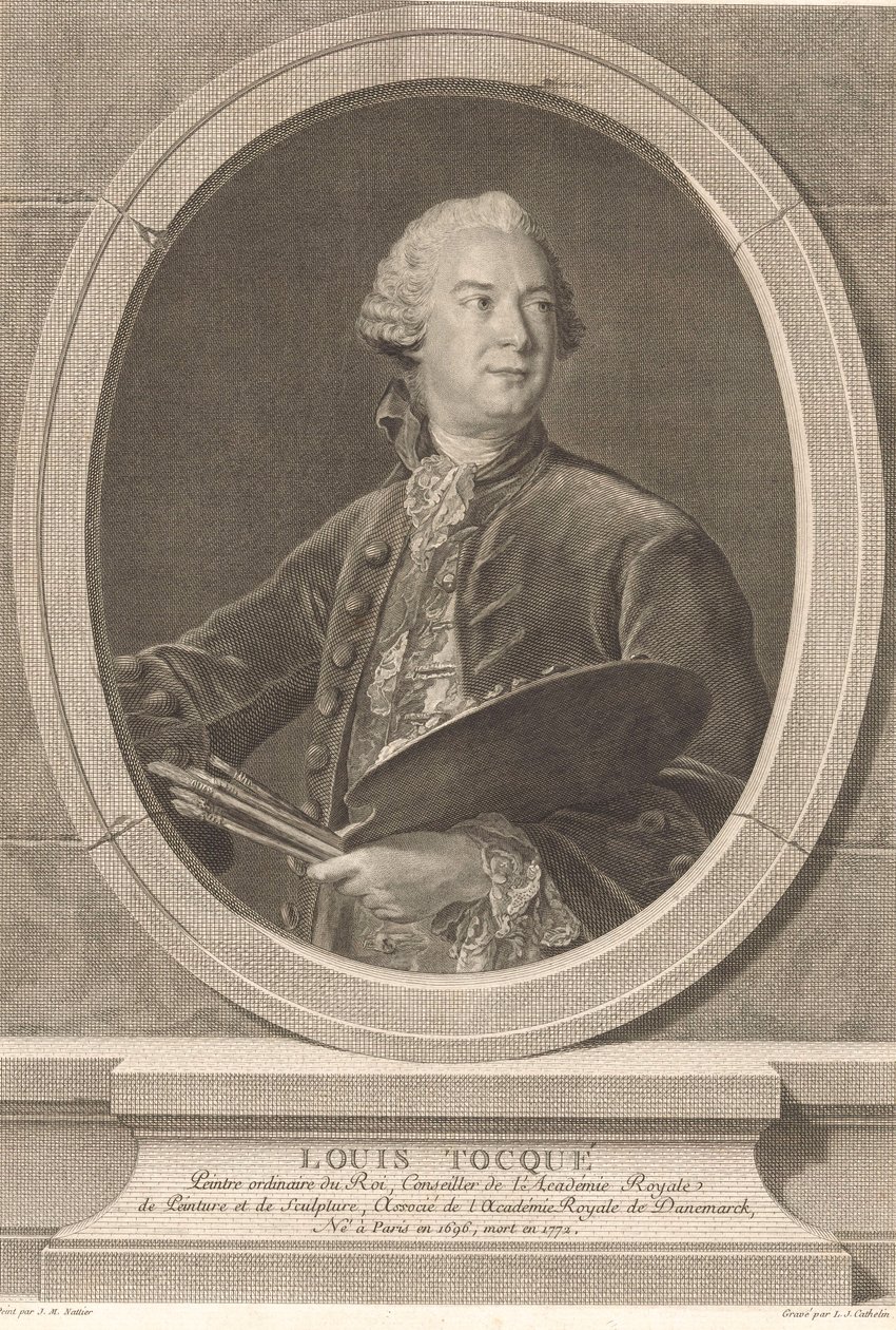 Louis Tocque by Louis Jacques Cathelin