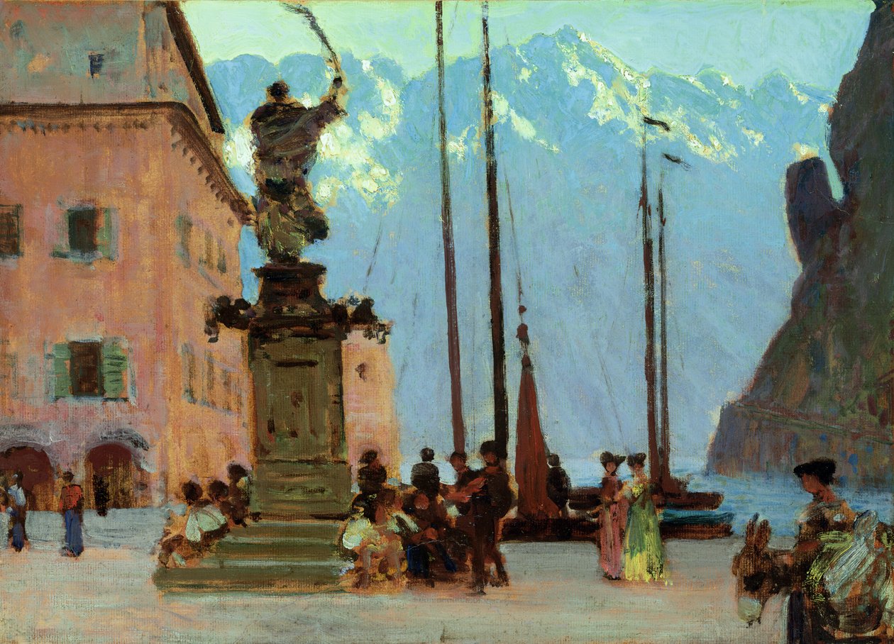 Riva del Garda, İtalya by Louis Kolitz