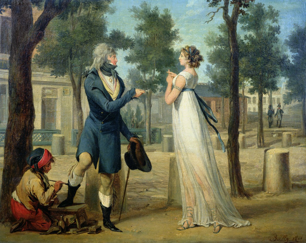 ಪ್ಯಾರಿಸ್ನಲ್ಲಿ ಅದ್ಭುತ ಮತ್ತು ಅದ್ಭುತ, 1797 ಟರ್ಕಿಶ್ by Louis Leopold Boilly