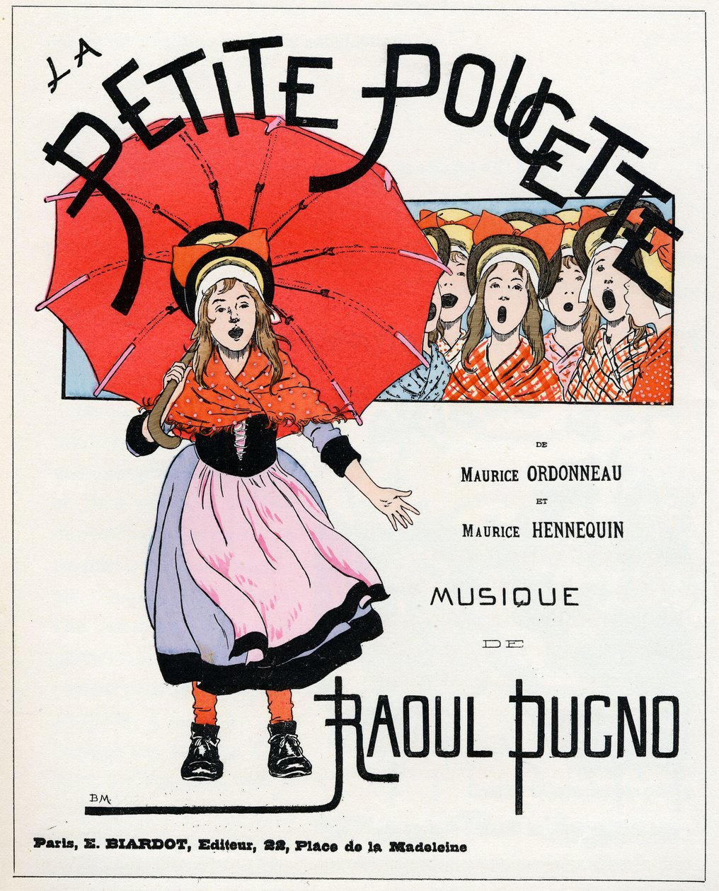 Küçük Thumbelina, 1896 by Louis Maurice Boutet de Monvel
