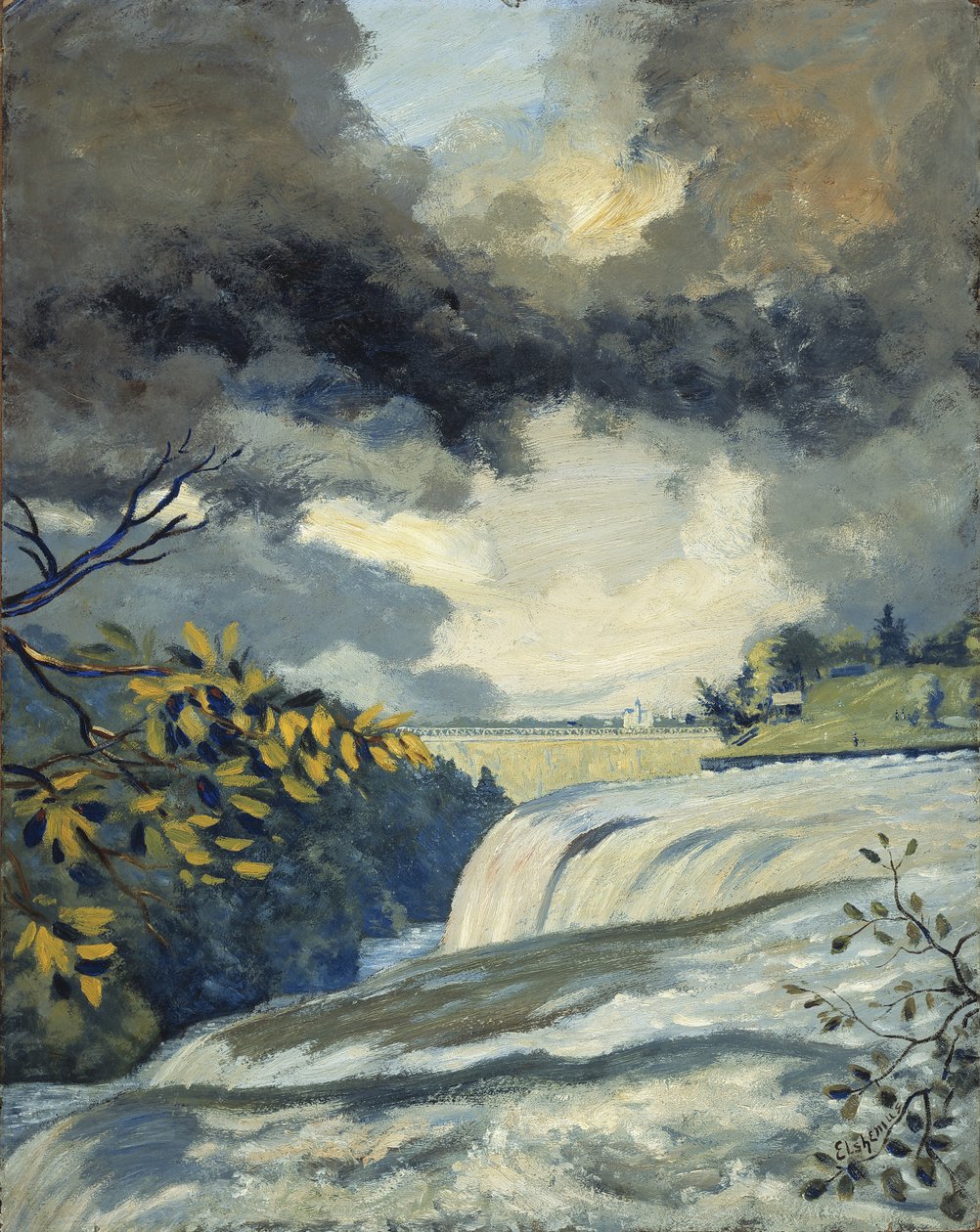 Niagara Şelalesi, 1907-08 by Louis Michel Eilshemius
