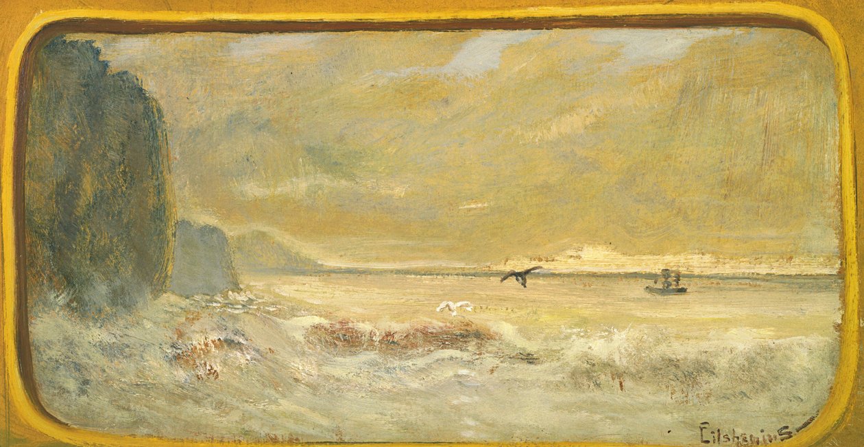 Sörf ve Tekne by Louis Michel Eilshemius