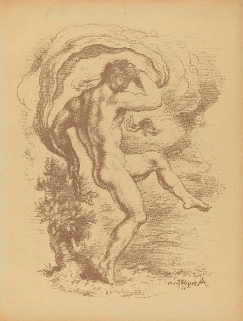 Çıplak Dans, 1897. by Louis Anquetin