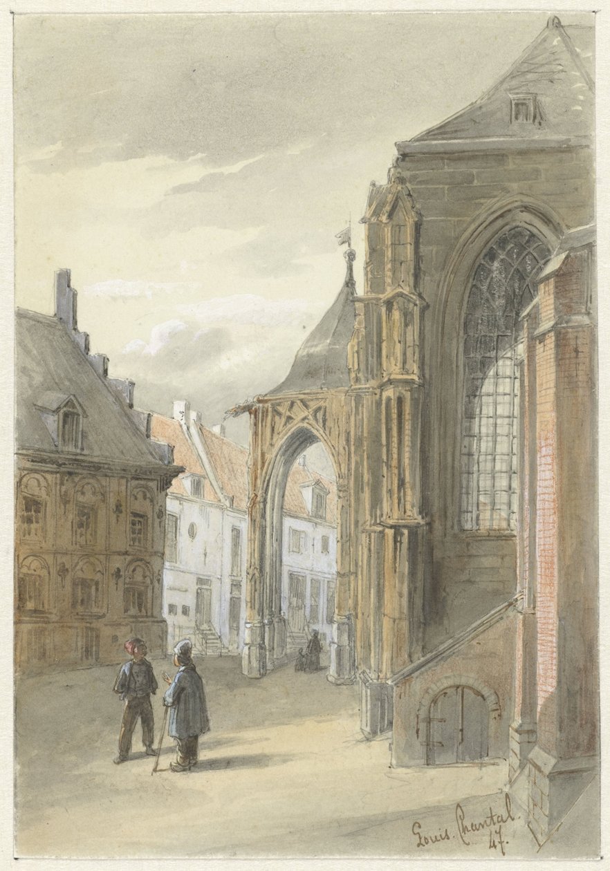 Nijmegen'deki yüz by Louis Chantal