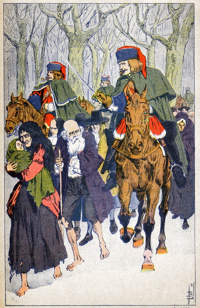 Protestanların Tutuklanması by Louis Charles Bombled