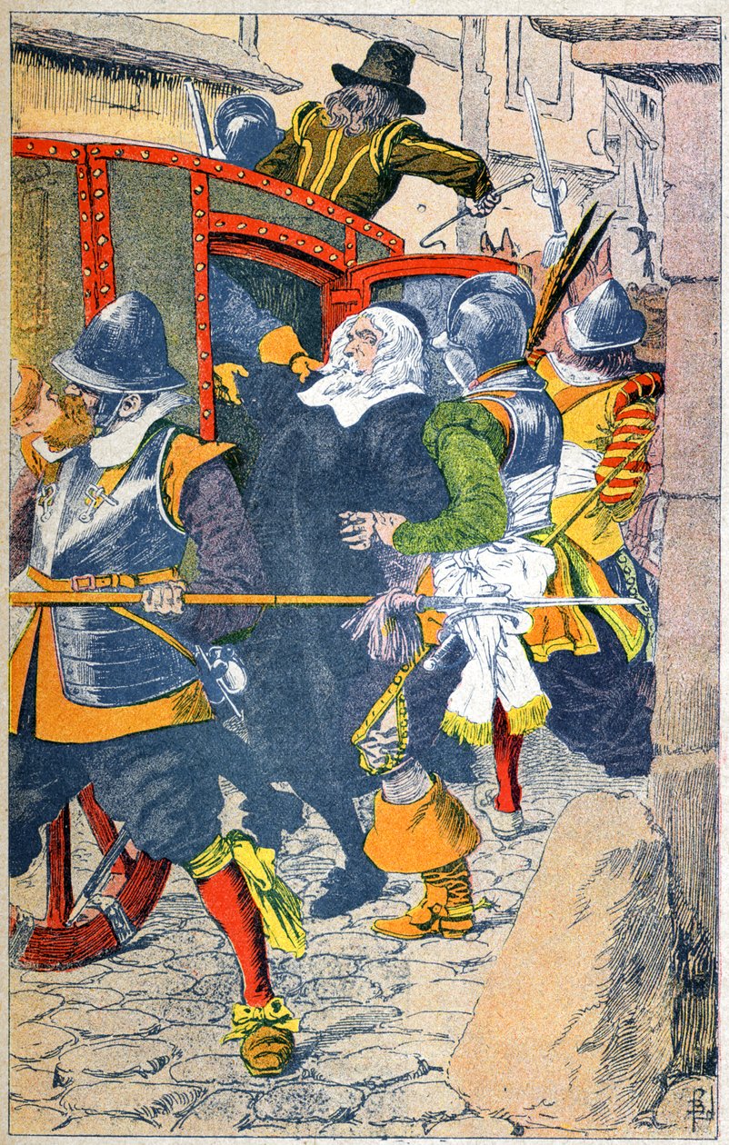 Fronde: Pierre Broussel by Louis Charles Bombled