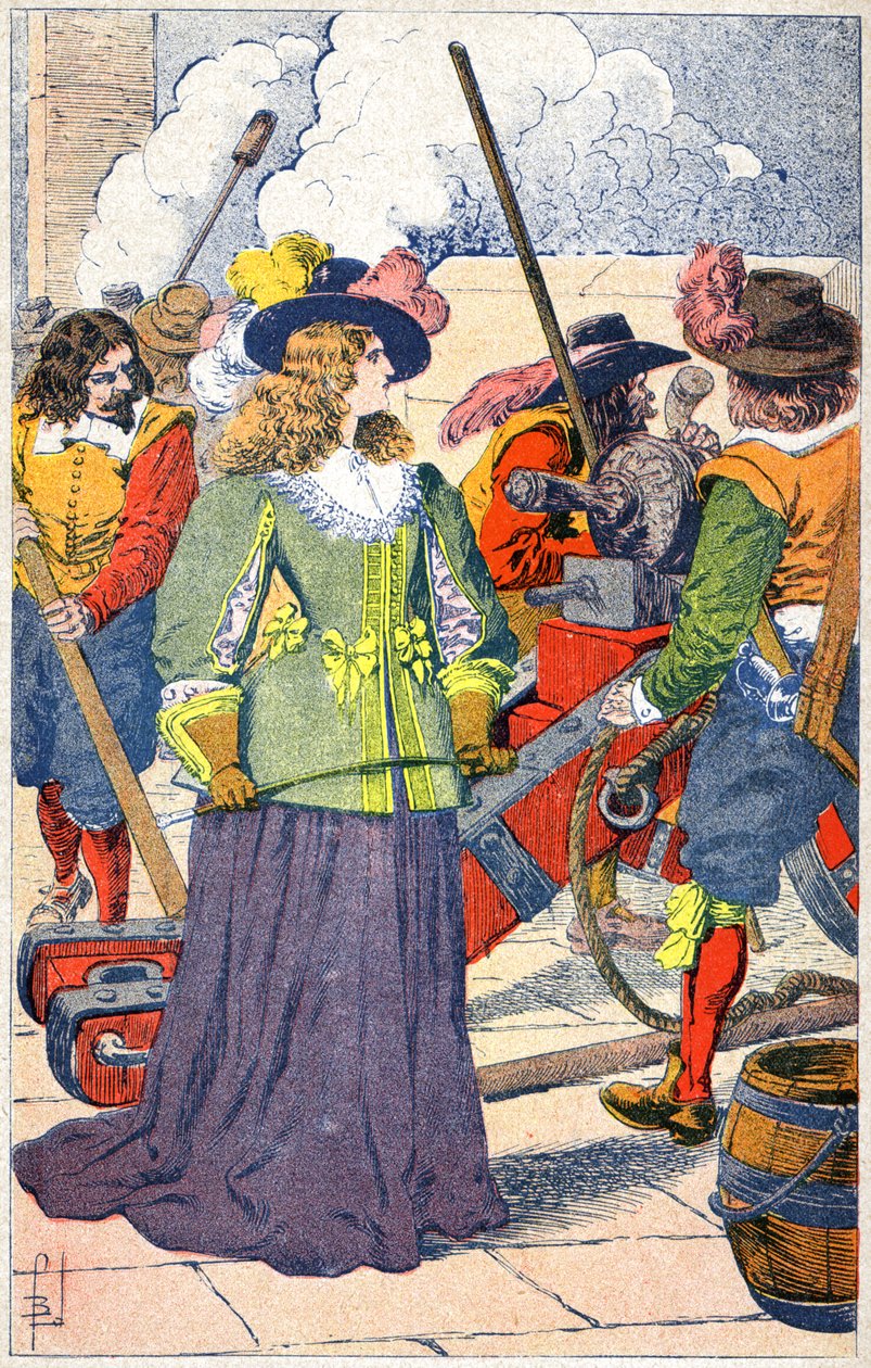 La Fronde: Grande Matmazel by Louis Charles Bombled