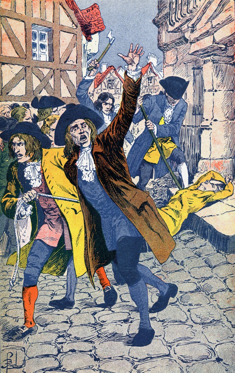 Protestanlara karşı zulüm by Louis Charles Bombled