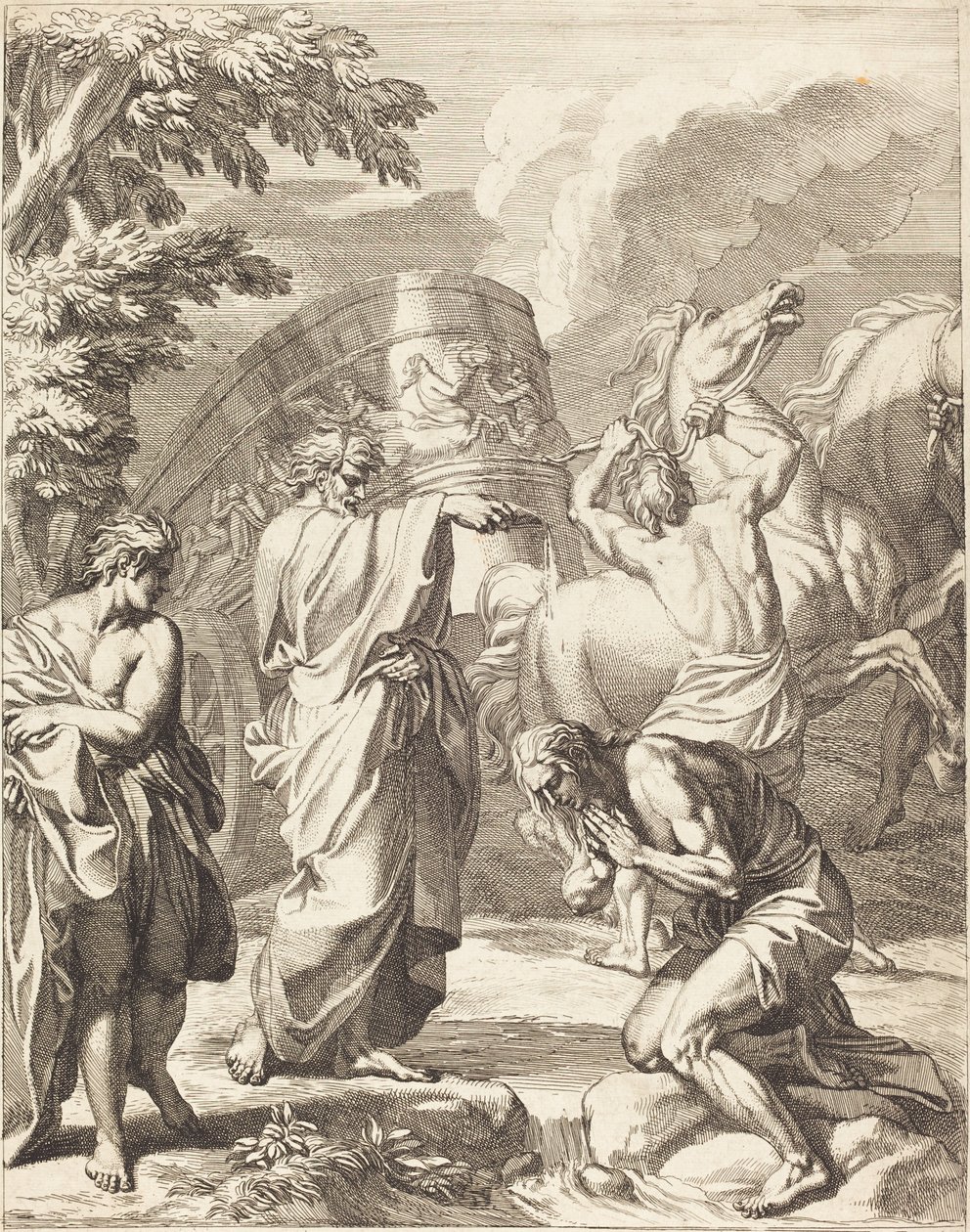 Hadım Vaftizi by Louis Cheron