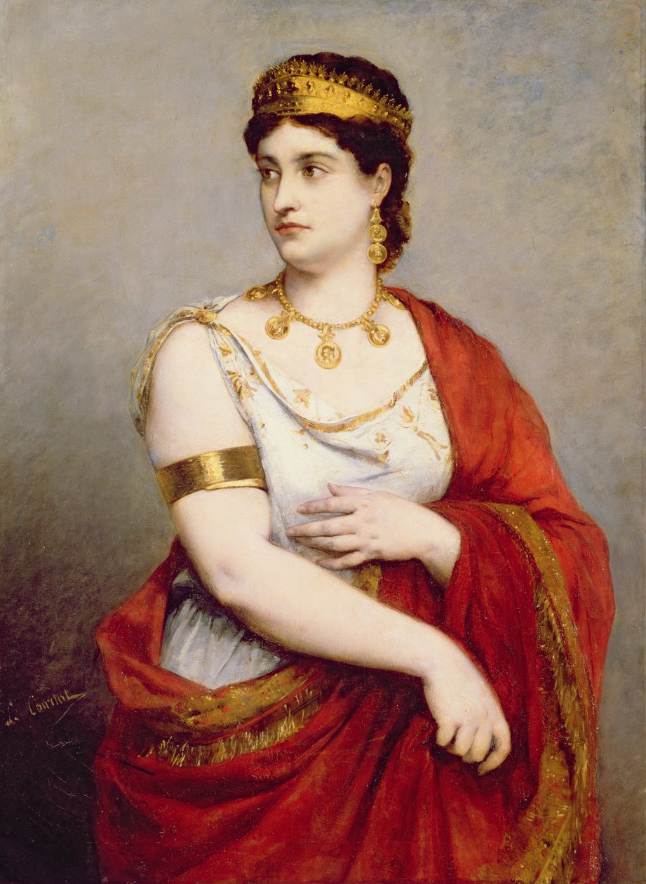 Matmazel George'un Portresi (1787-1867) by Louis Courtat