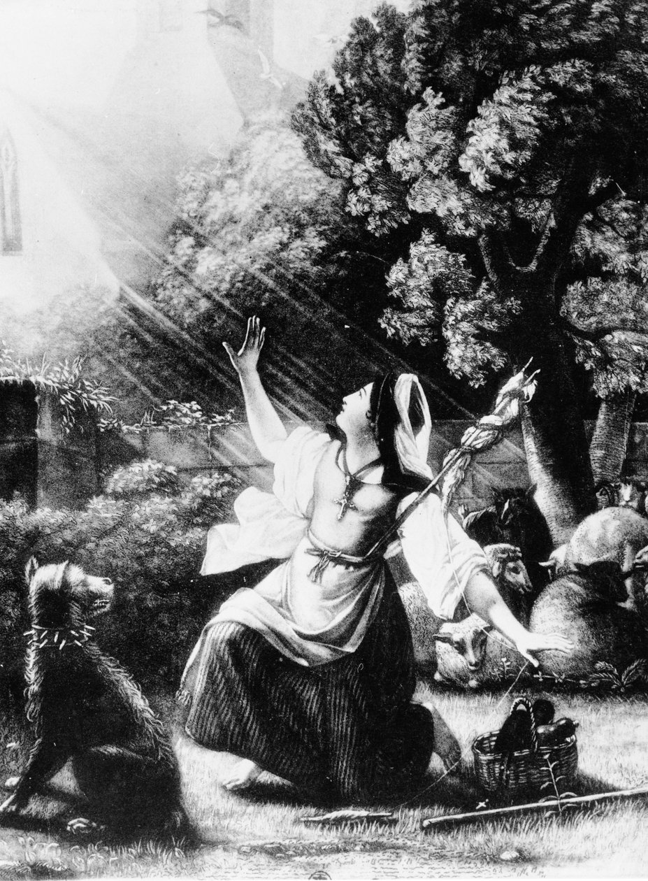Joan of Arc'ın İlhamı by Louis Ducis